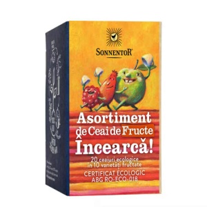 CEAI INCEARCA! - ASORTIMENT CEAI FRUCTE ECO 20plicuri SONNENTOR