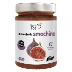 Dulceata de smochine (fara zahar) "BUN DE TOT" 360g DACIA PLANT
