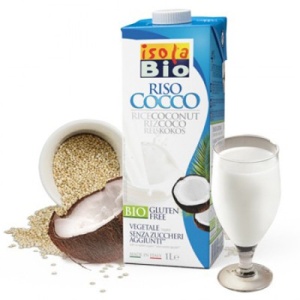 ECO Bautura din orez cu nuca de cocos, fara gluten, Isola Bio 1L - Img 3