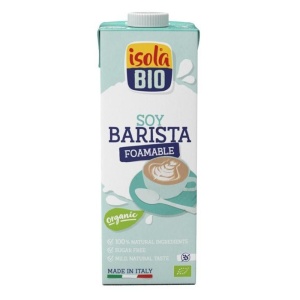 ECO Bautura din soia Barista, fara gluten, Isola Bio 1L