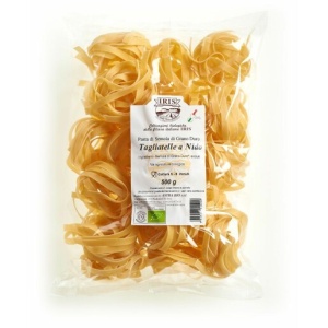 ECO Paste Tagliatelle cuib din grau dur Iris Bio 500g - Img 2