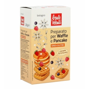 ECO Preparat pentru vafe si clatite, fara gluten, Baule Volante 200g - Img 4
