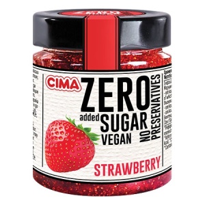 Gem de capsuni (fara zahar, vegan) 230g - CIMA