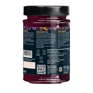Gem KETO de coacaze negre (fara zahar, lowcarb) 330ml - Good Good - Img 2