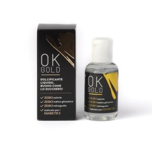 Indulcitor Lichid 50ml - OK GOLD - Img 1
