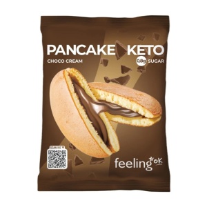 Pancake KETO cu crema de CIOCOLATA (fara zahar) 50g - FeelingOk