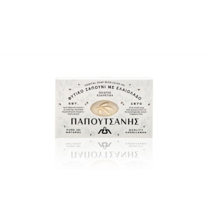 Sapun traditional din ulei de masline (fildes) 125g - PAPOUTSANIS
