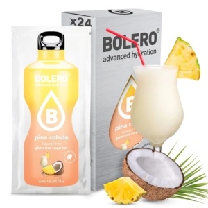 Bautura instant pudra cu Stevia PINA COLADA (fara zahar, fara gluten, vegan) 9g - Bolero - Img 4