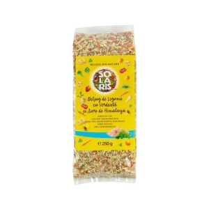 BELSUG LEGUME CU VERDEATA SI SARE ROZ DE HIMALAYA 250gr SOLARIS