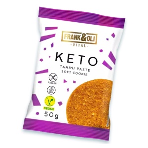 Biscuit moale cu Tahini (fara zahar, fara gluten, keto) 50g - Frank & Oli