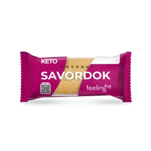 Biscuit Savoiardo cu COCOS (Low-Carb, proteic, keto, fara zahar) 35 gr - FeelingOK