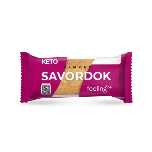 Biscuit Savoiardo cu MIGDALE (Low-Carb, proteic, fara zahar) 35 gr - FeelingOK
