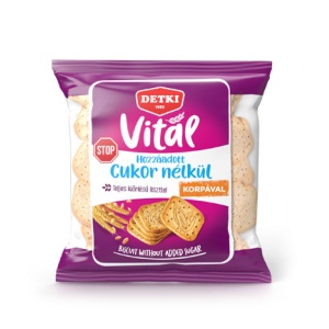 Biscuiti fara zahar 180g - Detki