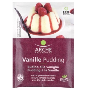 Budinca ECO de Vanilie (fara gluten, fara zahar, vegana) 40g - Arche