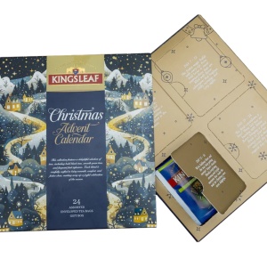 Calendar Advent de Craciun Ceaiuri 44.2g - KINGSLEAF - Img 4