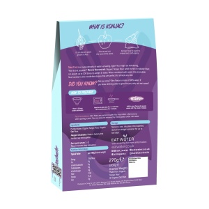 Capellini din faina de konjac BIO 270g (vegan, fara carbohidrati, fara gluten, keto) - Slim Pasta - Img 2