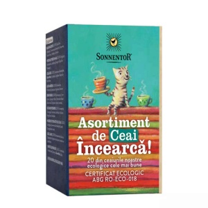 CEAI INCEARCA! - ASORTIMENT 20 CEAIURI ECO 20plicuri SONNENTOR