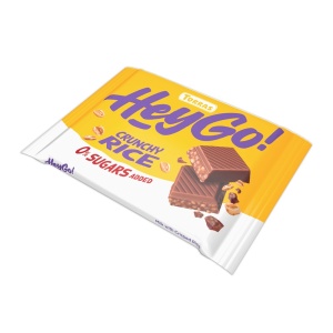 Ciocolata cu lapte cu OREZ CROCANT (fara zahar, fara gluten) 60g - Torras - Img 2