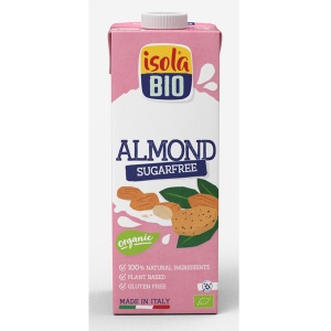 ECO Bautura din migdale neindulcita, fara gluten, Isola Bio 1L - Img 2