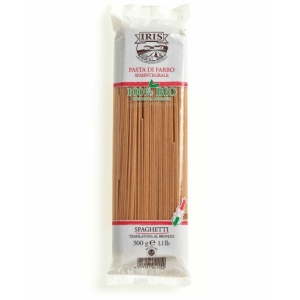 ECO Spaghete din spelta semi-integrala Iris Bio 500g - Img 2