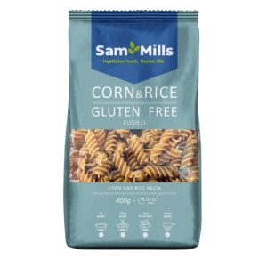 Fusilli porumb si orez (fara gluten) 400g - SamMills