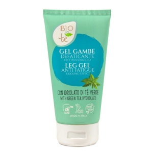 Gel pentru picioare obosite, cu efect de racorire, cu hidrolat de Ceai verde Bio, vegan, Bioconte, 150 ml - Img 2