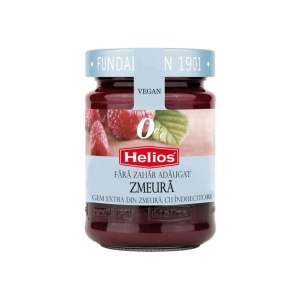 Gem de zmeura (fara zahar, fara gluten, vegan) 280g - Helios