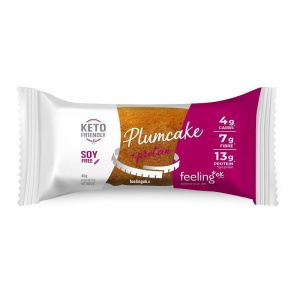 Mini Chec cu PORTOCALE (Low-Carb, proteic, fara zahar, keto) 45g - FeelingOK - Img 1