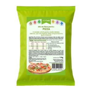 Mix pentru blat de pizza (fara carbohidrati, fara gluten) 170g - NoCarb