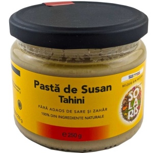 PASTA DE SUSAN TAHINI (fara sare, fara zahar) 200gr SOLARIS