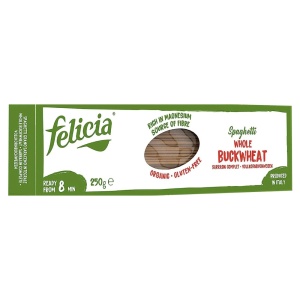 Paste Spaghetti ECO din hrisca (fara gluten) 250g - Felicia