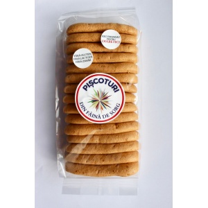 Piscoturi din faina de sorg (fara zahar, fara lactoza) 80g - FitFood