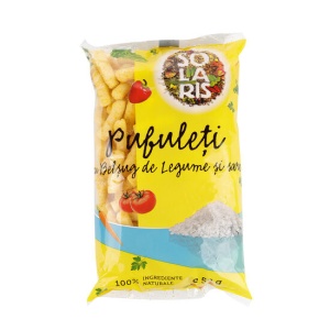 Pufuleti cu belsug de legume si SARE 50g SOLARIS