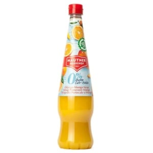 Sirop din Portocale si Mango 0% Zahar 700ml - Mautner Markhof - Img 1