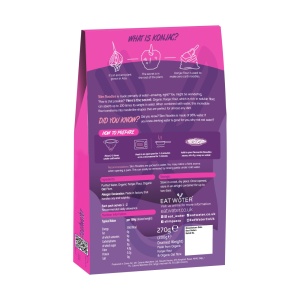 Taietei din faina de konjac BIO 270g (vegan, fara carbohidrati, fara gluten) - Slim Pasta - Img 2
