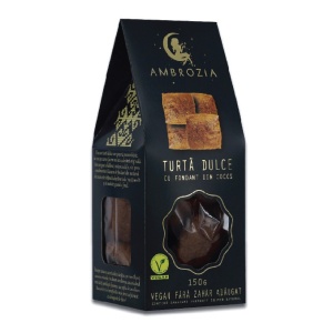 Turta dulce cu fondant din cocos 130g - Ambrozia