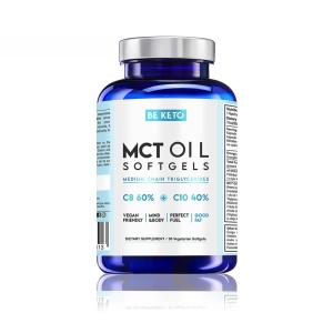 Ulei MCT C8 + C10, 90 Capsule - BE KETO