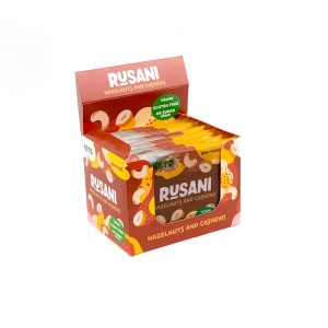 Baton natural Alune si Caju (fara zahar, keto, fara gluten, vegan) 40g - Rusani Keto - Img 2