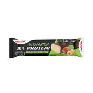 Baton proteic 30%, cu ALUNE ( fara zahar, fara gluten) 60g - MoovEAT Vita Rich