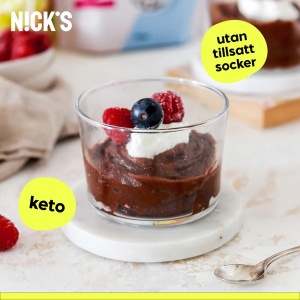 Bautura cu gust de ciocolata cu Stevia (fara zahar) 250g - Nick's - Img 3