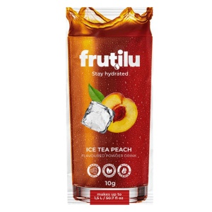 Bautura instant pudra cu aroma de Piersica, Stevia si Vitamina C (fara zahar, fara gluten, fara lactoza, vegan) 10g - ProNutrition