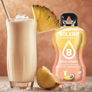 Bautura instant pudra cu Stevia PINA COLADA (fara zahar, fara gluten, vegan) 9g - Bolero - Img 2