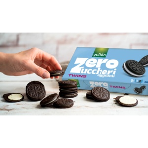 Biscuiti cu cacao si crema de lapte tip Oreo (fara zahar) 210g - Gullon ZERO - Img 2