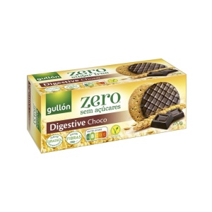Biscuiti digestivi cu ciocolata (fara zahar, vegetarian) 270g - Gullon