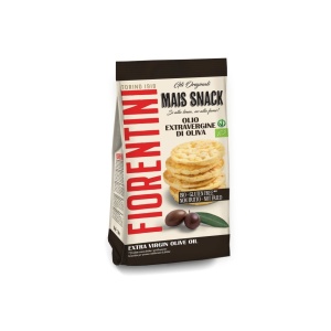 Chipsuri ECO din porumb cu Ulei de Masline (fara zahar, fara gluten, vegan) 50g - Fiorentini