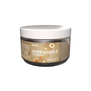 Crema de ALUNE DE PADURE tartinabila (low carb, proteica, fara zahar) 100g - FeelingOK