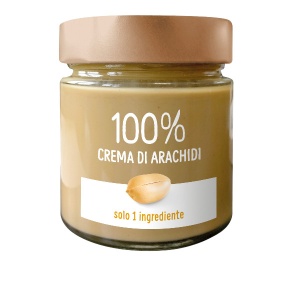 Crema pura de arahide coapte 100% ECO, fara zahar 175g
