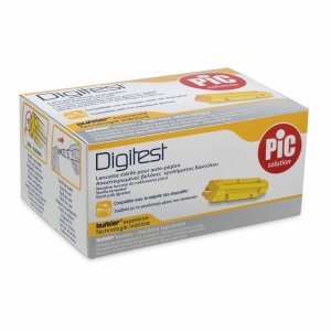 DIGITEST - Ace test sterile de intepat pentru testarea glicemiei 30G 200buc/cutie