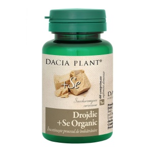 DROJDIE CU SELENIU ORGANIC 60cpr DACIA PLANT