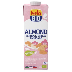 ECO Bautura din migdale, fara gluten, Isola Bio 1L - Img 2